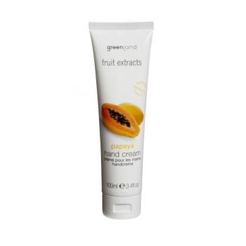 Crema maini, papaya, Greenland, 100 ml Crema maini, papaya, Greenland, 100 ml