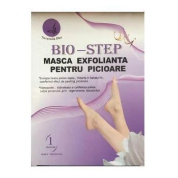 Masca Exfolianta pentru Picioare Naturalia Diet, 1 pereche