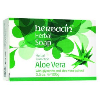 Sapun fara parabeni cu aloe vera si glicerina, 100 gr, Herbacin