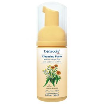 Spuma de curatare faciala, Herbacin, 200 ml