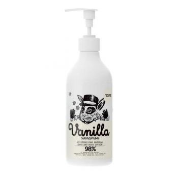 Balsam natural pentru maini si corp cu Vanilie si Scortisoara, Yope, 300 ml