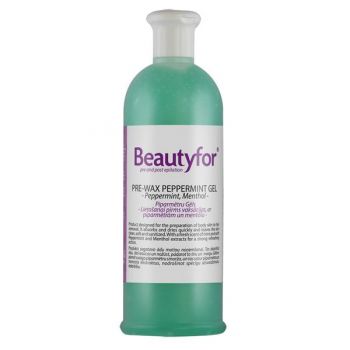 Gel Inainte de Epilare - Beautyfor Pre-Wax Peppermint Gel, 500 ml