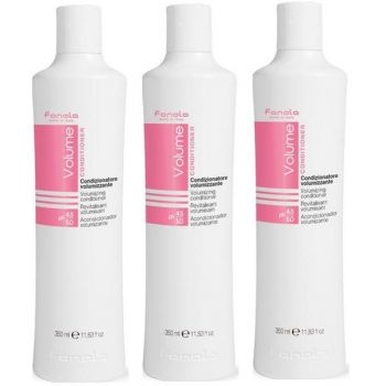 Pachet 3 x Balsam pentru Volum - Fanola Volume Volumizing Conditioner, 350ml