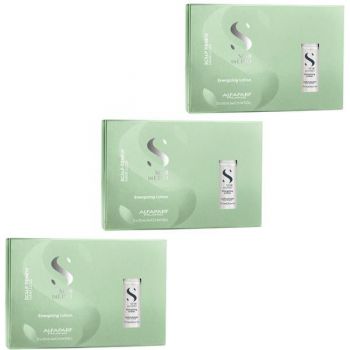 Pachet 3 x Lotiune Energizanta impotriva Caderii Parului - Alfaparf Milano Semi Di Lino Scalp Renew Energizing Lotion, 12 x 10ml Pachet 3 x Lotiune Energizanta impotriva Caderii Parului - Alfaparf Milano Semi Di Lino Scalp Renew Energizing Lotion, 12 x 10ml