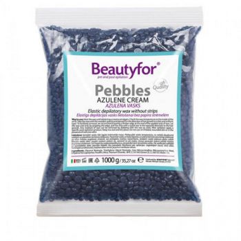 Perle de Ceara Depilatoare - Beautyfor Pebbles Azulene Cream, 1 kg