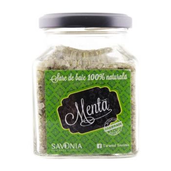 Sare de Baie cu Menta Savonia, 350g ieftina