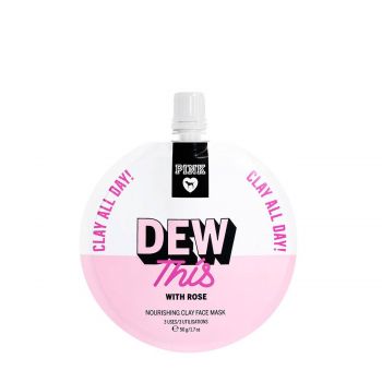 PINK RESEALABLE FACE MASK DEW THIS 50ml
