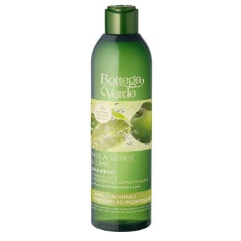 Sampon 2 in 1, purificant si hidratant, cu extract de lime si mar verde ieftin