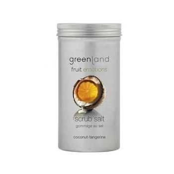 Sare exfolianta, cu cocos si mandarine, Greenland, 400 gr