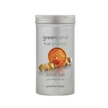 Sare exfolianta, cu ghimbir si grepfruit, Greenland, 400 gr