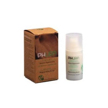 Serum Nectar regenerant, contur ochi cu luminita si alfa-bisabolol, Phura, 15 ml