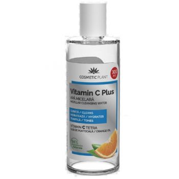 Apa Micelara Vitamina C Plus Cosmetic Plant, 300 ml la reducere