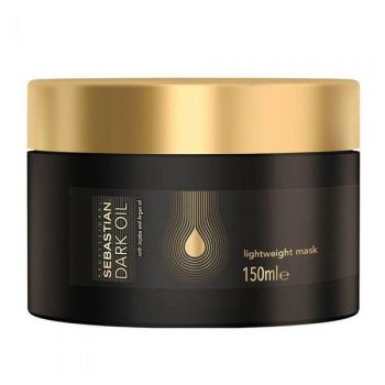 Masca de Hidratare si Stralucire pentru Par - Sebastian Professional Dark Oil Mask, 150 ml la reducere