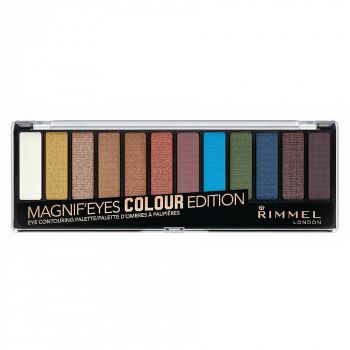 Paleta de farduri Rimmel London Magnif Eyes Colour Edition Eye Contouring Palette, 14.2 g