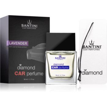 SANTINI Cosmetic Diamond Lavender parfum pentru masina