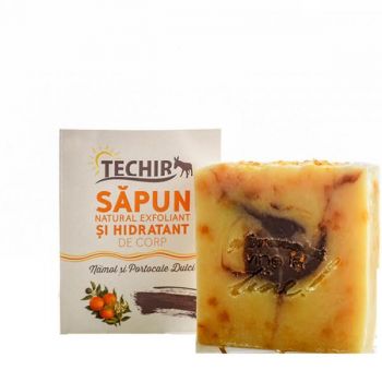 Sapun Exfoliant si Hidratant pentru Corp Techir, 120 g de firma original