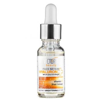 Ser pentru Luminozitate cu Efect Instant Hyaluron, Vitamina C si Extract de Melc Camco, 20 ml ieftin