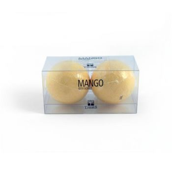 Set 2 bile efervescente baie, cu mango, Treets, 360 gr ieftina