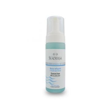 Spuma demachianta -ten normal si mixt, Seaderm, 150 ml