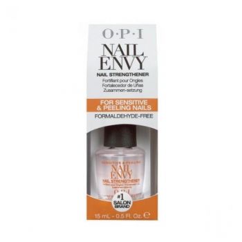 Tratament pentru Unghii Exfoliate si Sensibil - OPI NailEnvy - For Sensitive & Peeling Nails, 15ml