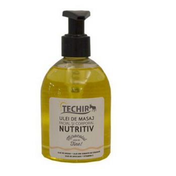 Ulei Nutritiv de Masaj Facial si Corporal Techir, 250 ml ieftin