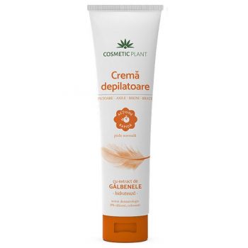 Crema Depilatoare cu Extract de Galbenele Cosmetic Plant, 150 ml ieftina