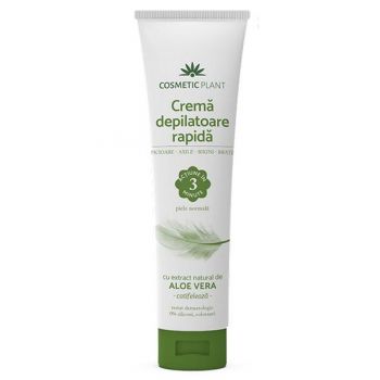 Crema Depilatoare Rapida cu Aloe Vera Cosmetic Plant, 150 ml ieftina