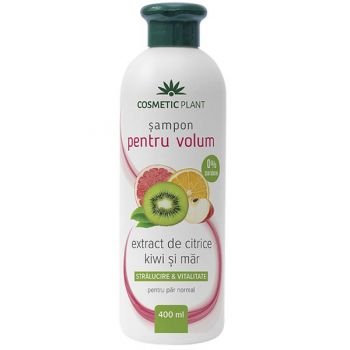 Sampon pentru Volum cu Extract de Citrice, Kiwi si Mar Cosmetic Plant, 400 ml