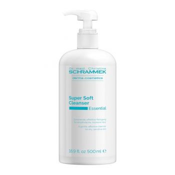 Demachiant pentru Piele Sensibila sau Uscata - Dr. Christine Schrammek Super Soft Cleanser 500 ml de firma original