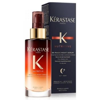 Serum de Noapte pentru Parul Deteriorat si Fragil - Kerastase Nutritive 8H Magic Night Serum, 90 ml de firma original