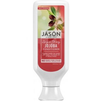 Balsam pentru Par Puternic si Sanatos cu Jojoba si Ulei de Ricin - Jason Conditioner Repairing Jojoba & Castor Oil, 454 ml Balsam pentru Par Puternic si Sanatos cu Jojoba si Ulei de Ricin - Jason Conditioner Repairing Jojoba & Castor Oil, 454 ml