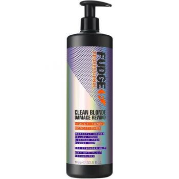 Balsam Nuantator pentru Par Blond - Fudge Clean Blonde Damage Rewind Conditioner, 1000 ml de firma original