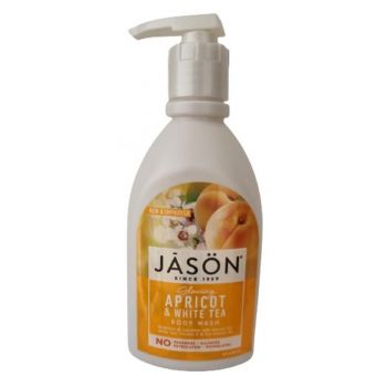 Gel de Dus Satinat cu Extract de Caise Jason, 887ml