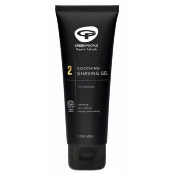 Gel de Ras Soothing Shaving Green People, 100 ml de firma original