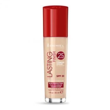 Fond De Ten RIMMEL Lasting Finish 25 Hr - 010 Light Porcelain, 30 ml