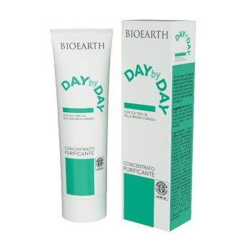 Gel Concentrat pentru Ten Gras si Impur Day by Day Bioearth, 15 ml de firma original