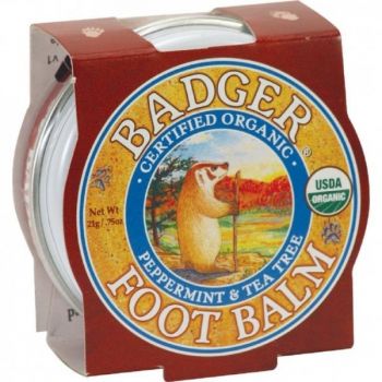 Mini Balsam pentru Picioare Obosite si Calcaie Crapate Badger, 21g