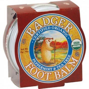 Mini Balsam pentru Picioare Obosite si Calcaie Crapate Badger, 21g ieftina