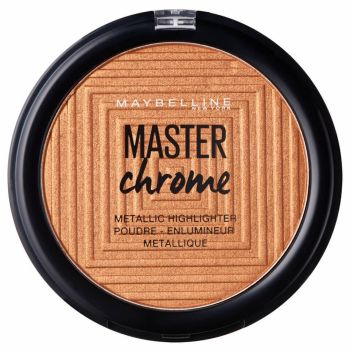 Paleta Iluminatoare Maybelline New York Master Chrome Metallic, 150 Molten Bronze, 9 g