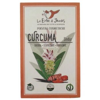 Pudra Ayurvedica Curcuma Le Erbe di Janas, 100g