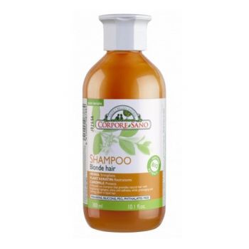 Sampon cu Henna pentru Par Blond Corpore Sano, 300ml