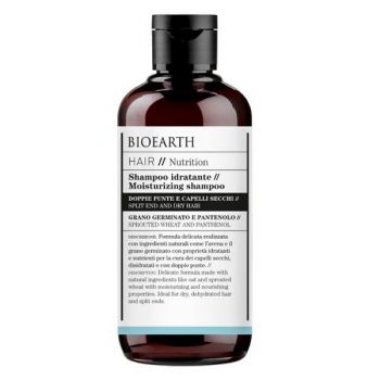 Sampon Hidratant pentru Par Uscat Bioearth, 250 ml