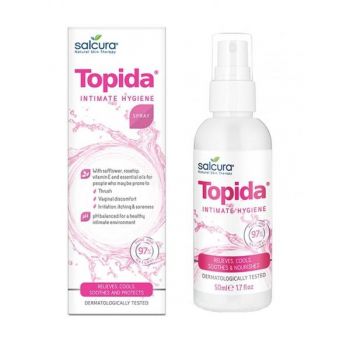 Spray Tratament pentru Igiena Intima Topida Salcura, 50ml