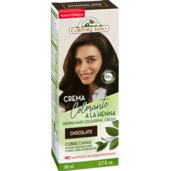 Vopsea Crema Henna Semipermanenta Ciocolatiu Corpore Sano, 60ml