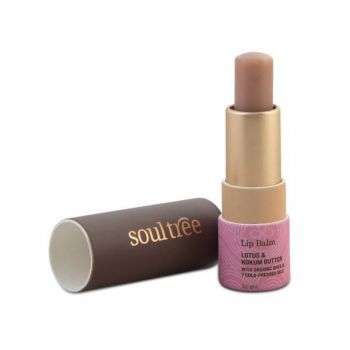 Balsam de Buze cu Lotus si Unt de Kokum Soultree, 3.5g Balsam de Buze cu Lotus si Unt de Kokum Soultree, 3.5g