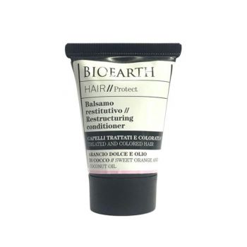 Balsam de Par Reparator cu Cocos Bioearth, 25 ml Balsam de Par Reparator cu Cocos Bioearth, 25 ml