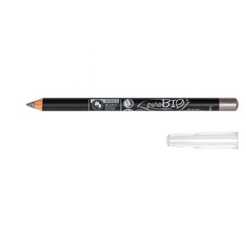 Creion de Ochi Bio Gri Argintiu 46 PuroBio Cosmetics, 1.3g ieftin