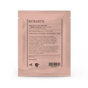 Masca pentru Ten Pete Pigmentare - Tip Servetel - Bioearth, 1 buc la reducere