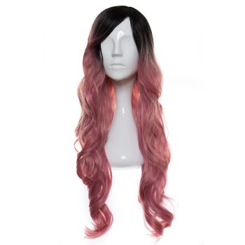 Peruca  Tia Ombre Roz
