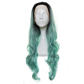 Peruca Valeria Ombre Teal